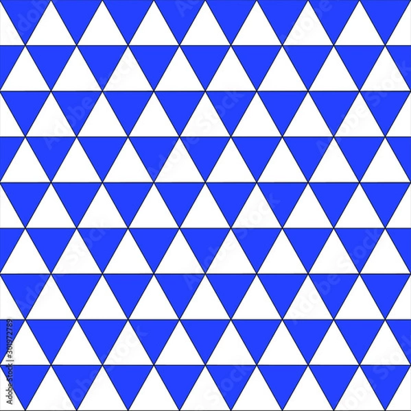 Obraz seamless geometric pattern