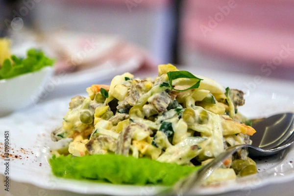 Obraz salad food