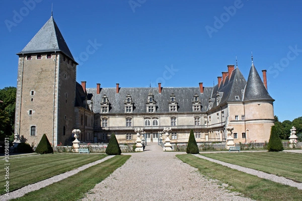 Obraz Château de Fleville devant les Nancy