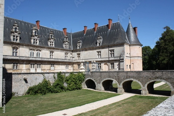 Obraz Château de Fleville devant les Nancy