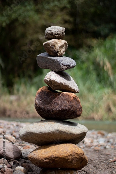 Obraz Stack of stones
