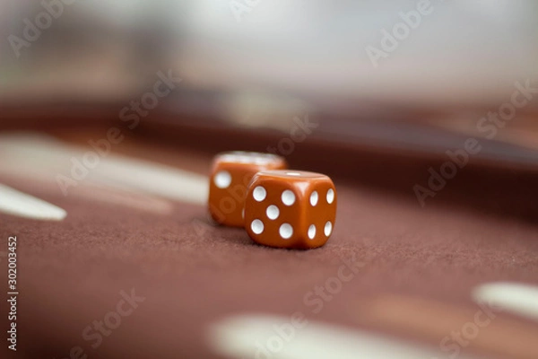 Obraz Dice on table