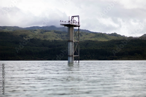 Obraz Structure in Lake