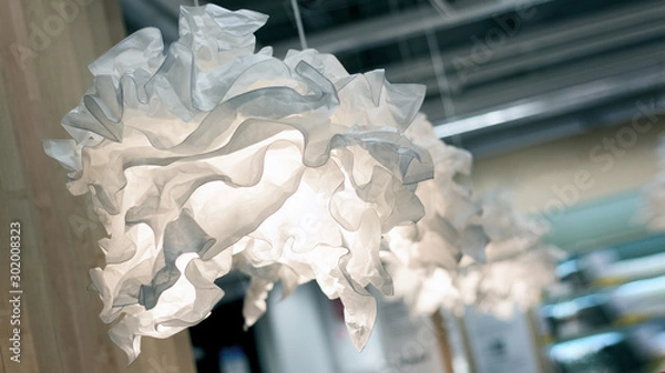 Obraz interior paper lamp background photo