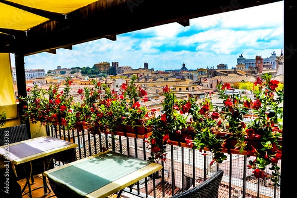 Obraz Exploring the beautiful city of Rome, Italy