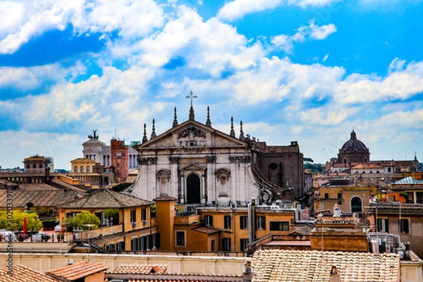 Obraz Exploring the beautiful city of Rome, Italy