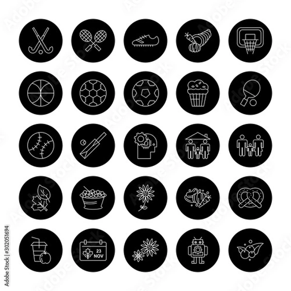 Obraz 25 User interface Icon set for web and mobile applications