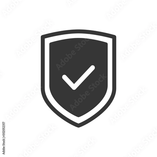 Obraz Shield Icon Vector Illustration