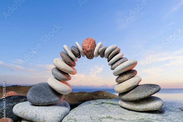 Obraz Idealna równowaga