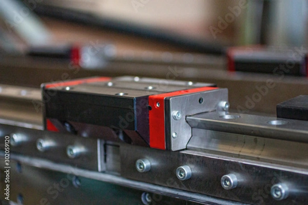 Obraz Rail guides for precision machines