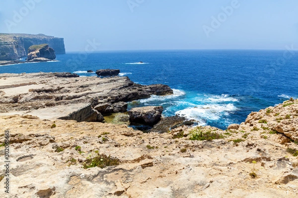 Fototapeta Blue hole Malta