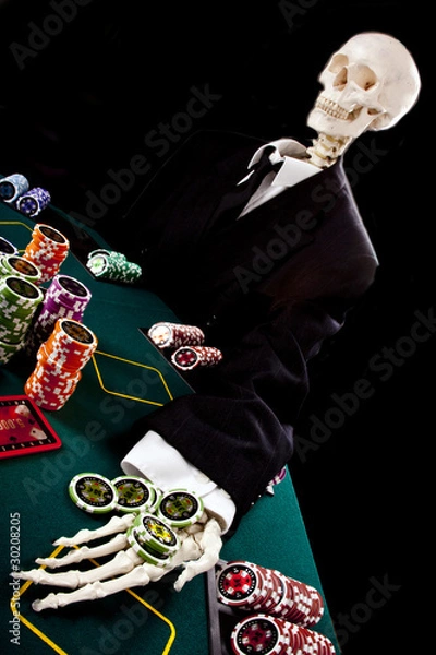 Obraz Gambling with the death
