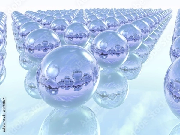 Obraz infinity. 3d render.