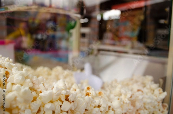 Fototapeta Popcorn Closeup