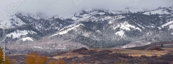Obraz First Mountain Snow