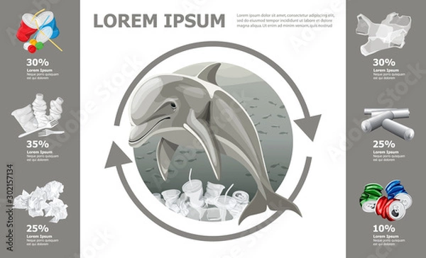 Obraz Vector Info Chart Or Infographics