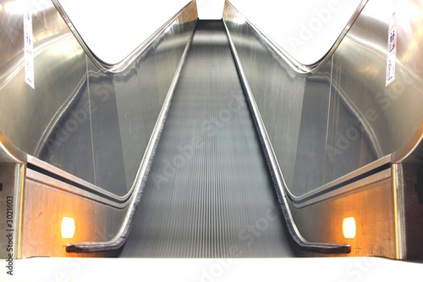 Fototapeta escalators
