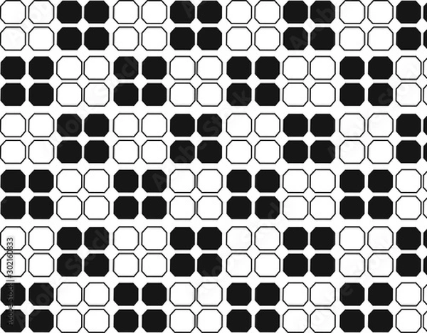 Fototapeta 四角　スクエア　パターン　背景　シームレス