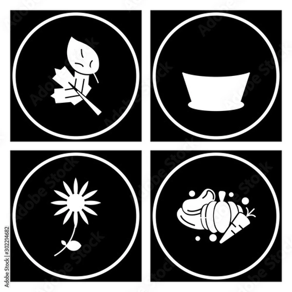 Fototapeta Simple Set Of Universal Icons