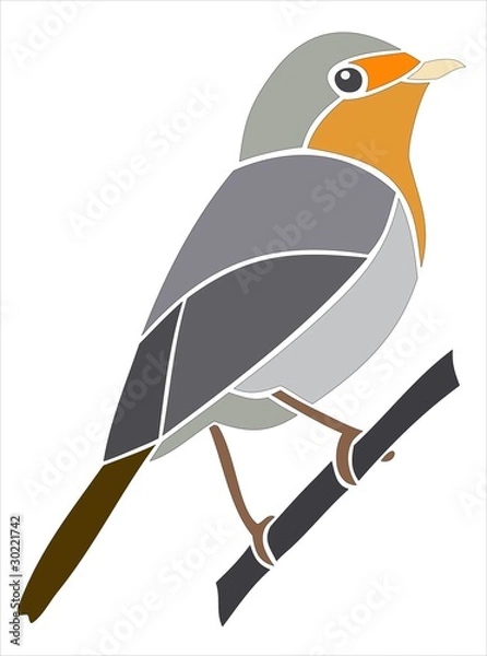 Obraz European Robin