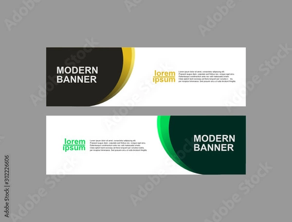 Fototapeta vector abstract design banner web template