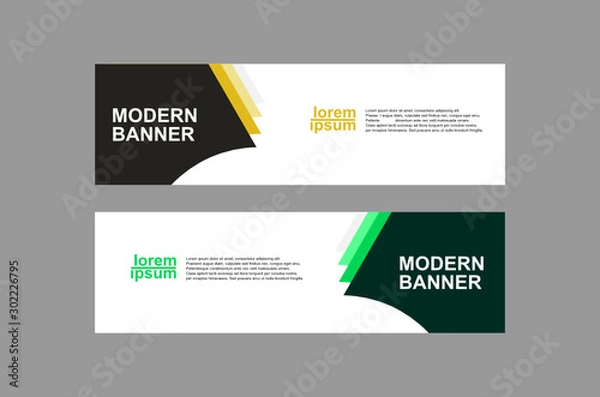 Fototapeta vector abstract design banner web template