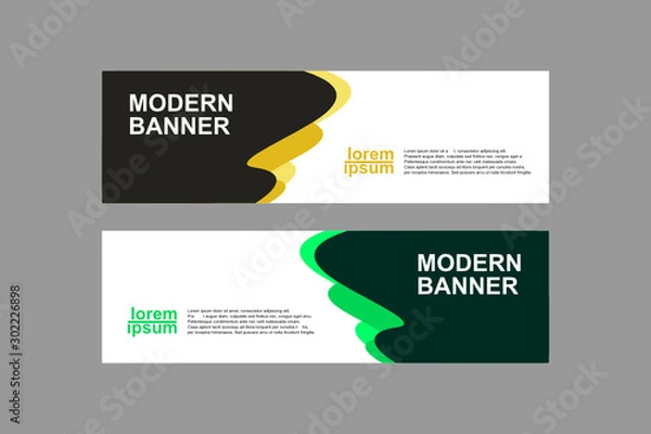 Fototapeta vector abstract design banner web template