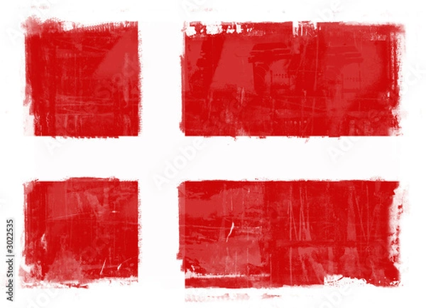 Obraz flag of denmark