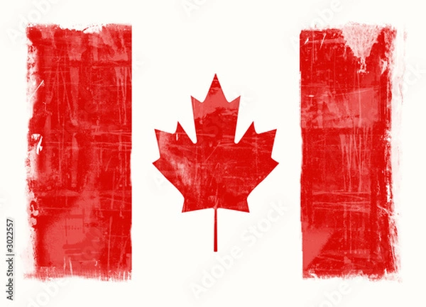 Obraz flag of canada