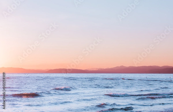 Fototapeta beach sunset