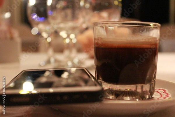 Obraz night coffee