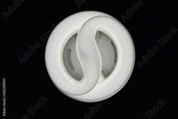 Obraz abstract symbol on black background