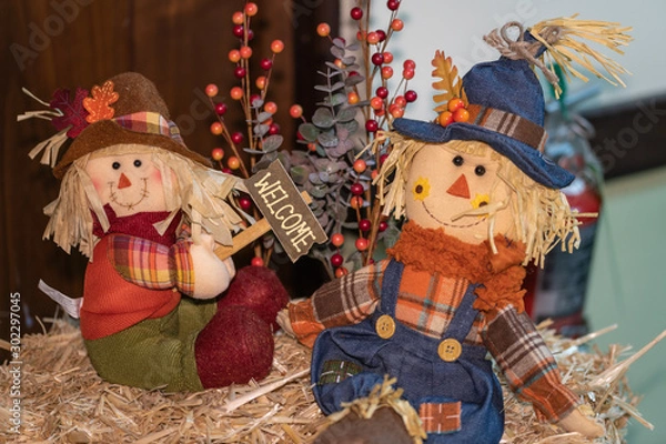 Obraz Fall Scarcrows