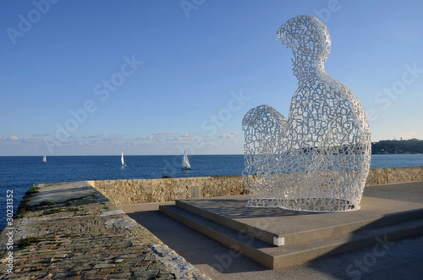 Obraz Nomade regarde trois voiliers