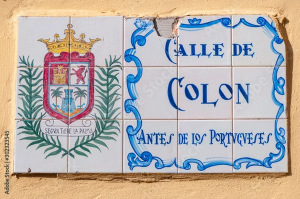 Obraz Calle de Colon