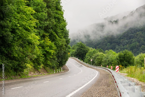 Obraz road in mountains