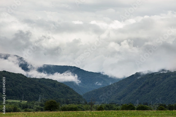 Obraz mountains and lake