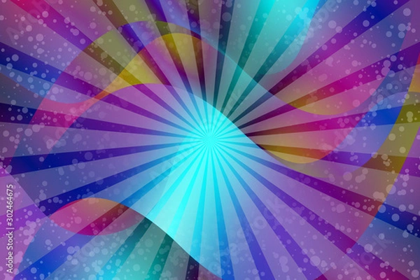 Fototapeta abstract, light, blue, fractal, wave, design, space, wallpaper, pattern, backdrop, technology, science, black, concept, texture, element, motion, illustration, effect, composition, dynamic, arrangemen