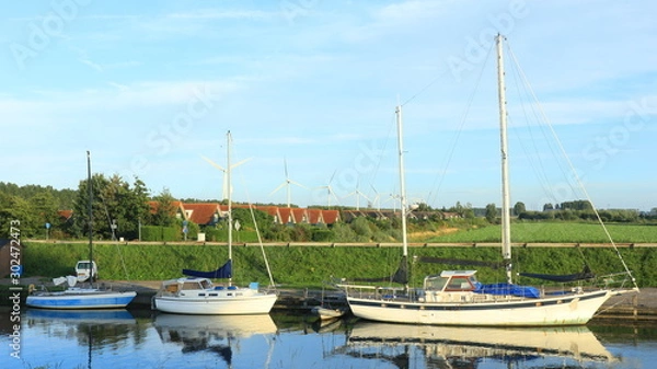 Obraz Jachten in MIddelharnis