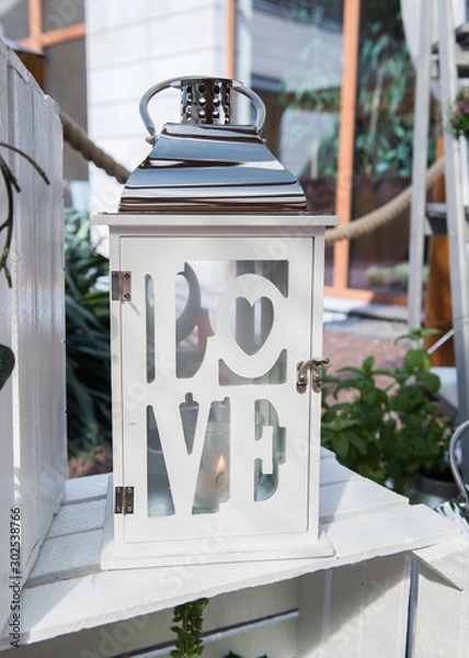 Obraz Lampion love