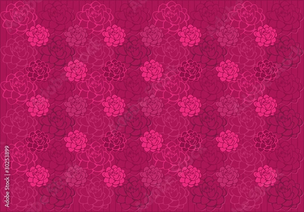 Obraz Pattern with roses