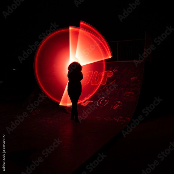 Obraz Lightpainting