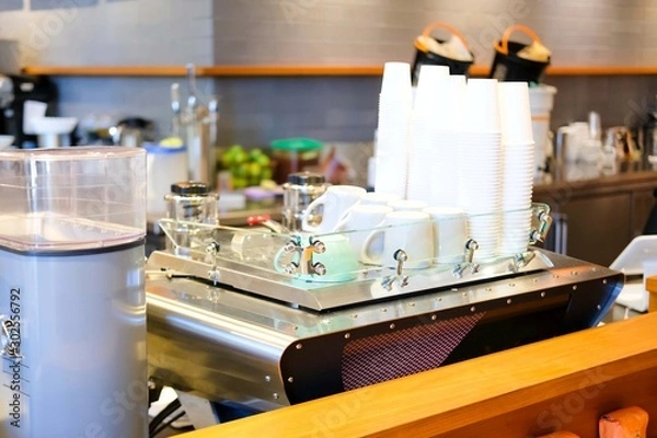 Obraz Coffee shop interior.