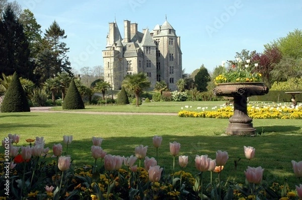 Obraz chateau et parc