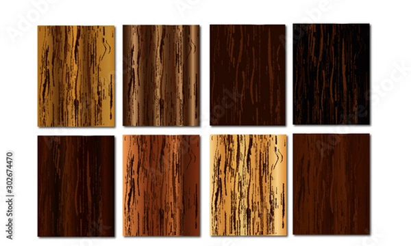 Obraz 木目セット