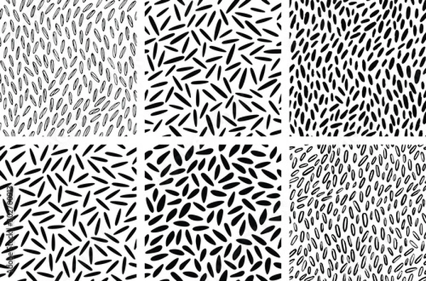 Obraz Rice seamless pattern