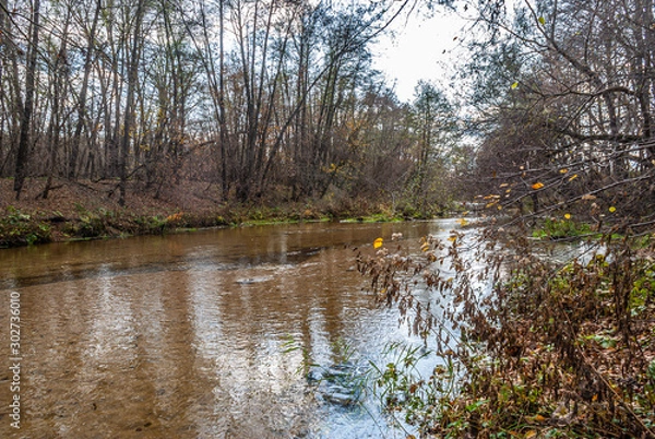 Obraz landscape of the don rivers