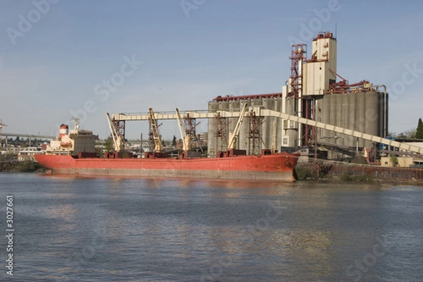 Fototapeta loading grain