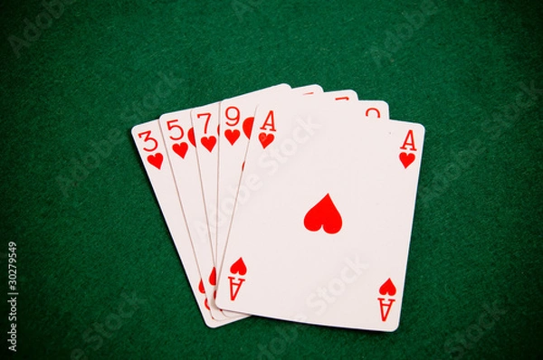 Fototapeta Playing cards