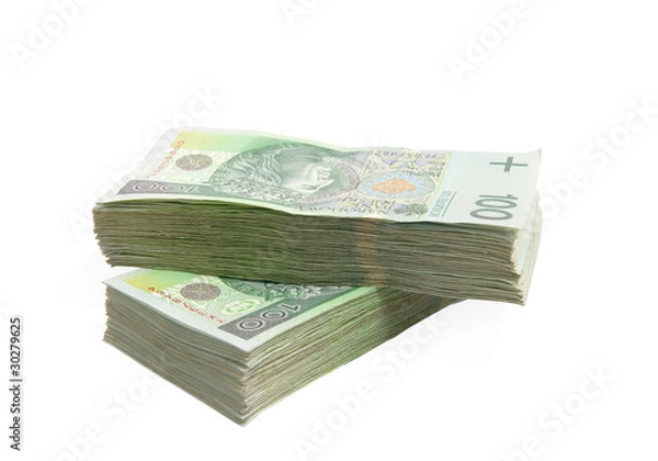 Obraz Polish Zloty pack